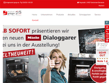 Tablet Screenshot of moebel-grieger.de